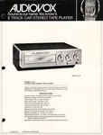 1970 Audiovox C-915 8 Track Car Stereo Player Original Dealer Brochure Hifi Auto. Fixed Price $19.50.