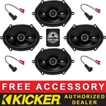 Kicker DSC6804 6"X8" Oem Speaker Replacement Kit Ford F-650/F-750 2016-2019. Fixed Price $169.98.