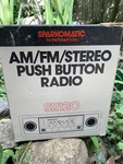 Sparkomatic Automobile Am/fm Stereo, SR120. Fixed Price $120.00.