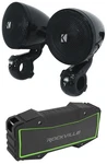 (2) Kicker 47PSMB32 3" Motorcycle/atv Handlebar Speakers + Bluetooth. Fixed Price $183.47.
