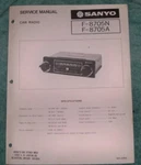 Sanyo Service Manual F-8795N F-8705A Am/fm Car Stereo Radio. Fixed Price $5.50.