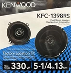 New Kenwood KFC-1398RS 5-1/4" 2-WAY Coaxial Car Audio Speakers (pair) 5.25". Fixed Price $81.50.