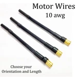 Rcp Motor Wires 10 Awg Choose Bullet Connector Size And Length. Fixed Price $10.99.