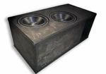 Gately Audio Subwoofer Enclosure 2 15" Ported Box 8.0 Cf Subs Up Back. Fixed Price $1531.15.