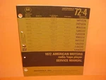 1972 Amc Javelin Amx Sst Motorola 8-TRACK/AM/AM-FM/MPLX Radio Service Manual. Fixed Price $34.99.