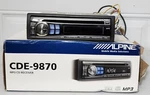 Alpine CDE-9870 Stereo Am/fm Radio For Antique Classic. Fixed Price $120.00.
