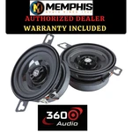 Memphis PRXP3 3.5" 15W Rms 2-WAY With Point Source Tweeter (pair) Black. Fixed Price $69.95.