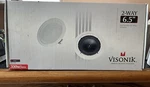 Visonik 300W 6.5" Ceiling/in Wall Speaker Set VR652. Fixed Price $55.00.
