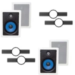 2-LEGRAND MS3651 3000 Series 6.5" In-wall Speakers (pair) + Install Kit (pre .... Fixed Price $197.96.