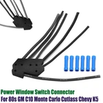 For 80S Gm Power Window Switch Pigtail Connector Plug Wire Chevy C10 C30 K10/20. Fixed Price $22.99.