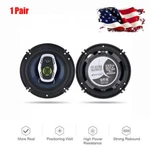 1PAIR 6.5" 600W 80DB Way Car Coaxial Hifi Speakers Audio Music Loudspeaker 12V. Fixed Price $53.59.
