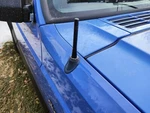 Inch " Short Black Aluminum Antenna Mast Am/fm For Jeep Cherokee 1984-1996 New. Fixed Price $14.95.