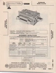 1960 Studebaker AC-2978 Auto Radio Service Manual Photofact Schematic Diagram. Fixed Price $8.99.