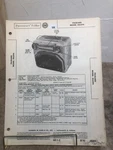Pf 1940S-50S Packard Automotive Radio Model 416394 Repair Data Manual Read. Fixed Price $6.50.