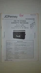 Penney 3886 Service Manual Original Repair Book Stereo Tape Player Radio. Fixed Price $20.00.