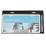Vw Volkswagen Polished License Plate Frame Front Or Rear Genuine Oem 5C0071801N. Fixed Price $45.56.