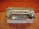 1957 Mercury Push Button Radio - Model 77PM. Fixed Price $20.00.