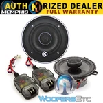 Memphis MCX52 5.25" Car Audio 2-WAY Aluminum Alloy Tweeters Coaxial Speakers. Fixed Price $149.95.