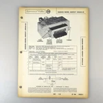 Hudson 4389027 (HN5AC8) Automobile Radio Receiver Sams Photofact Manual 304-8. Fixed Price $9.95.