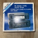 New Vintage Unisef CR-18M Dash Cassette Player Radio Uninstalled. Fixed Price $129.98.