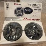 Pioneer TS-A1671R 6-1/2" 3-WAY 220W Max Car Audio Speakers. Fixed Price $54.90.
