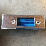 D1AZ-18842-A Nos Oem Ford Woodgrain Radio Bezel Faceplate 71 72 Galaxie Ltd. Fixed Price $149.00.