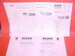 1954 1955 1956 1957 Gmc Truck 1958 Willys Cars Delco 12V Radio Service Manual. Fixed Price $25.99.