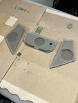 2013-2018 Ram Dash Speaker Insert Covers For Alpine Sound System Frost Biege. Fixed Price $60.00.