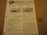 1967 Camaro And Chevy Bendix Radio Service Manual 7BCH 7BCX. Fixed Price $11.00.