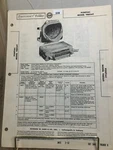 Pf 1956 Pontiac Automobile Radio Model 988569 Repair Data Manual Read. Fixed Price $6.50.