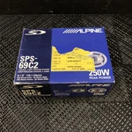 Alpine SPS-69C2 2-WAY Speakers #051825. Fixed Price $121.00.