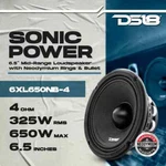 DS18 Pro 6.5" Neodymium Midrange Car Loud Speaker Bullet 650W 4-OHM 6XL650NB-4. Fixed Price $139.00.