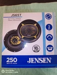 Jensen JS65T 100W Rms 250W Max 6.5" 3-WAY Coaxial Car Speakers New Unopened. Fixed Price $59.99.