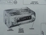 Vintage Sams Photofact Manual Chevrolet Model 987187. Fixed Price $6.95.