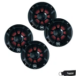 Wet Sounds Revo 6-SWB Black Closed Grille 6.5 Inch Marine Led Speakers. Fixed Price $767.98.
