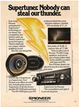 Vintage Print Ad Pioneer KP-5500 Car Stereo Supertuner Jun 1980 11"X8". Fixed Price $6.95.