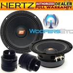 Pkg Hertz SV165.1 6.5" 400W 4-OHM Midrange Speakers + ST25 1"BULLET Spl Tweeters. Fixed Price $518.98.