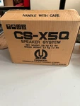 Vintage Pioneer CS-X5Q Book Shelf Speakers New Box. Fixed Price $70.00.