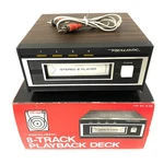 Realistic Stereo 8 Track Cassette Player TR-169 W/ Original Box Tested Video. Fixed Price $149.99.
