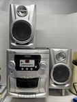 Magnavox 3 Cd Changer MAS85 Hi-fi Cassette And Am/fm Stereo Radio. Fixed Price $119.20.