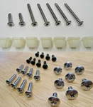 Bezel/grille/trim Screw/nuts! Ford Mustang Torino Bronco Fairlane Mercury Etc. Fixed Price $38.00.