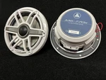 Jl Audio M6-770X-S-GWGW 7.7" 2-WAY Marine Coaxial Speakers White Sport Grilles. Fixed Price $710.00.