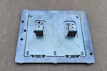 1987 1993 Ford Mustang Lower Radio Storage Cubby Mounting Plate Bracket 5.0 Lx. Fixed Price $64.95.