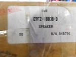 Nos 1989 1990 Ford Escort Front Stereo Speaker Assembly E9FZ-18808-B. Fixed Price $19.99.