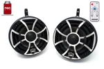 Wet Sounds Revo 6-XSB-SS Black 6.5" Marine Led Speaker Towers 1.75" Clamps. Fixed Price $619.99.