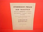 1941 1942 Studebaker Cars President Radio Owners Manual Philco S-1927 (AC-1234). Fixed Price $25.99.