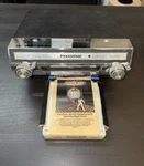 Vintage Portable Panasonic CX-888SU Car Track Stereo Untested. Fixed Price $45.00.