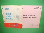 1967 Imperial Olds Toronado Lincoln Delco Wonder Bar Am-fm Radio Service Manual. Fixed Price $20.99.