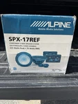 Alpine SPX-17REF Component 2-WAY Speaker System 6.5" 75W Rms. Fixed Price $775.00.
