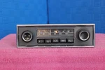 Blaupunkt Mannheim Chrome Pinstripe 60S - 70S Am/fm Radio Mercedes Porsche Jag. Fixed Price $188.00.